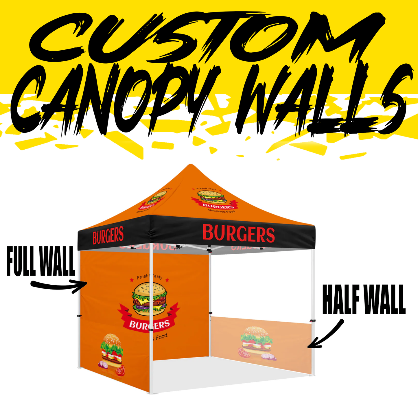 CUSTOM CANOPY WALLS