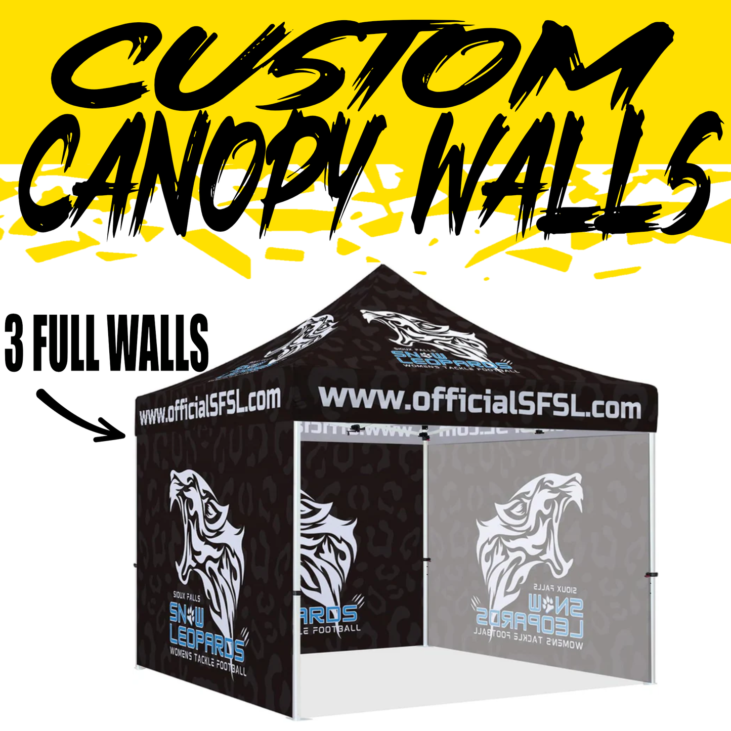 CUSTOM CANOPY WALLS